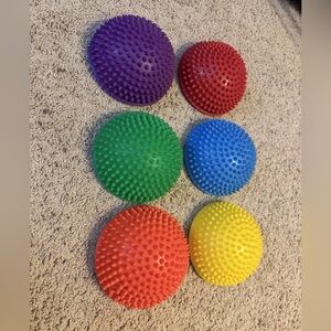 6 colorful Yes4all balance stepping stones
